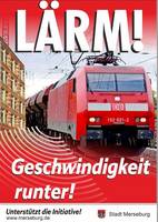 Lärm durch Eisenbahnverkehr © Klaus Byte